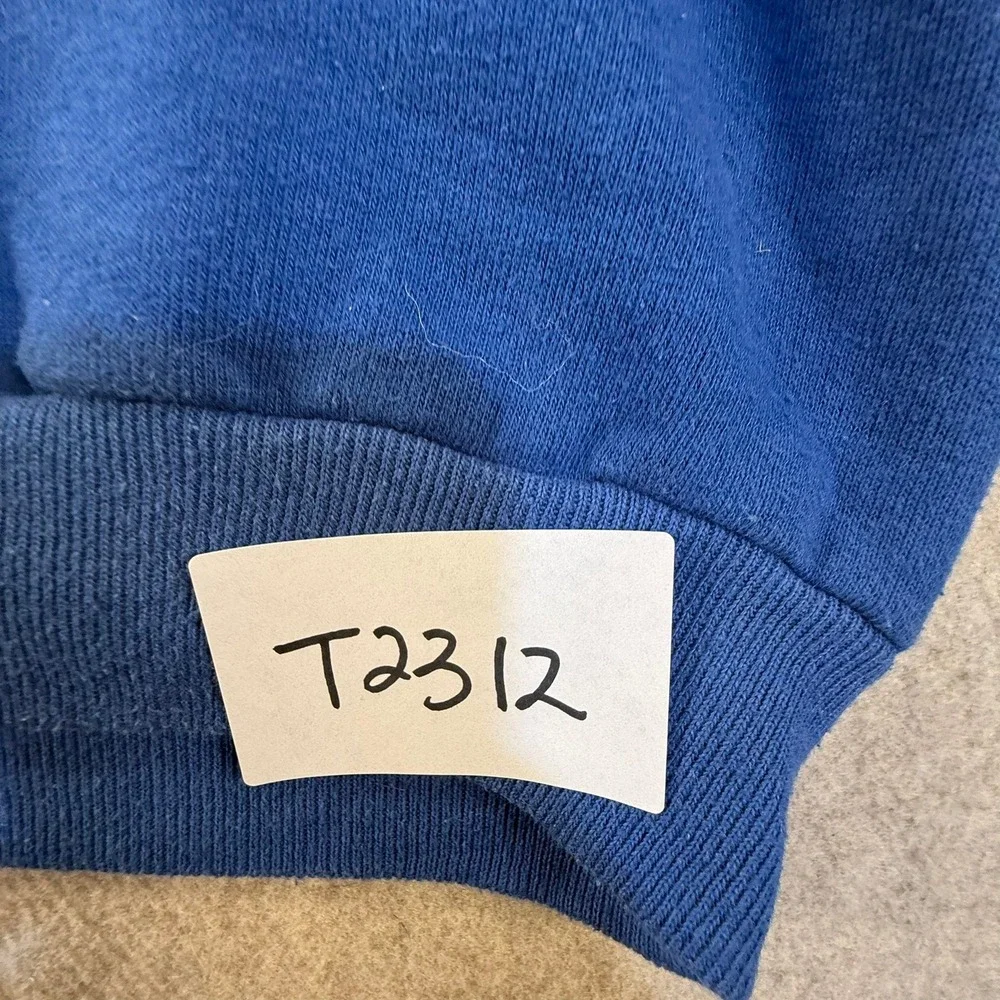 Vintage Jerzees SeaWorld Orca Sweatshirt Blue Made in USA Mens Medium 90s